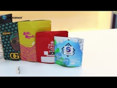 커스텀 잡초 포장 가방 3.5g 플라스틱 포장 카나비스를위한 지플록 봉지