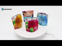 냄새 방지 지퍼 대마초 포장 가방 사용자 지정 플라스틱 마일러 마리화나 잡초 서식 가방