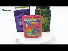 CBD Gummies 대마초 포장 가방 마리화나 잡초 Mylar 3.5g 사용자 지정