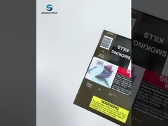 환경 친화적 인 담배 포장 봉지 습기 방지 래미네이트 플라스틱 사용자 지정 디자인