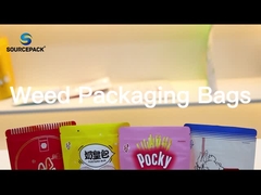 어린이 내성 잡초 포장 가방 지퍼 커스텀 돋아있는 가방