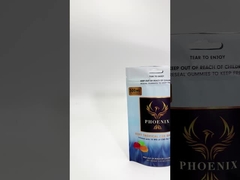 금속 인쇄 된 CBD Gummies 포장 가방 식품 서있는 지퍼 봉지 자외선 보호